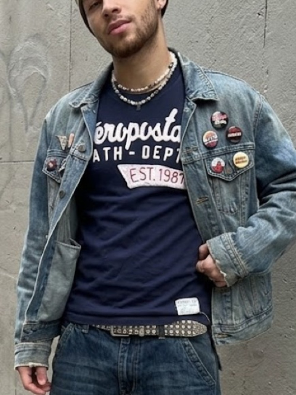 Aeropostale Ath - Dept Old School T Shirt